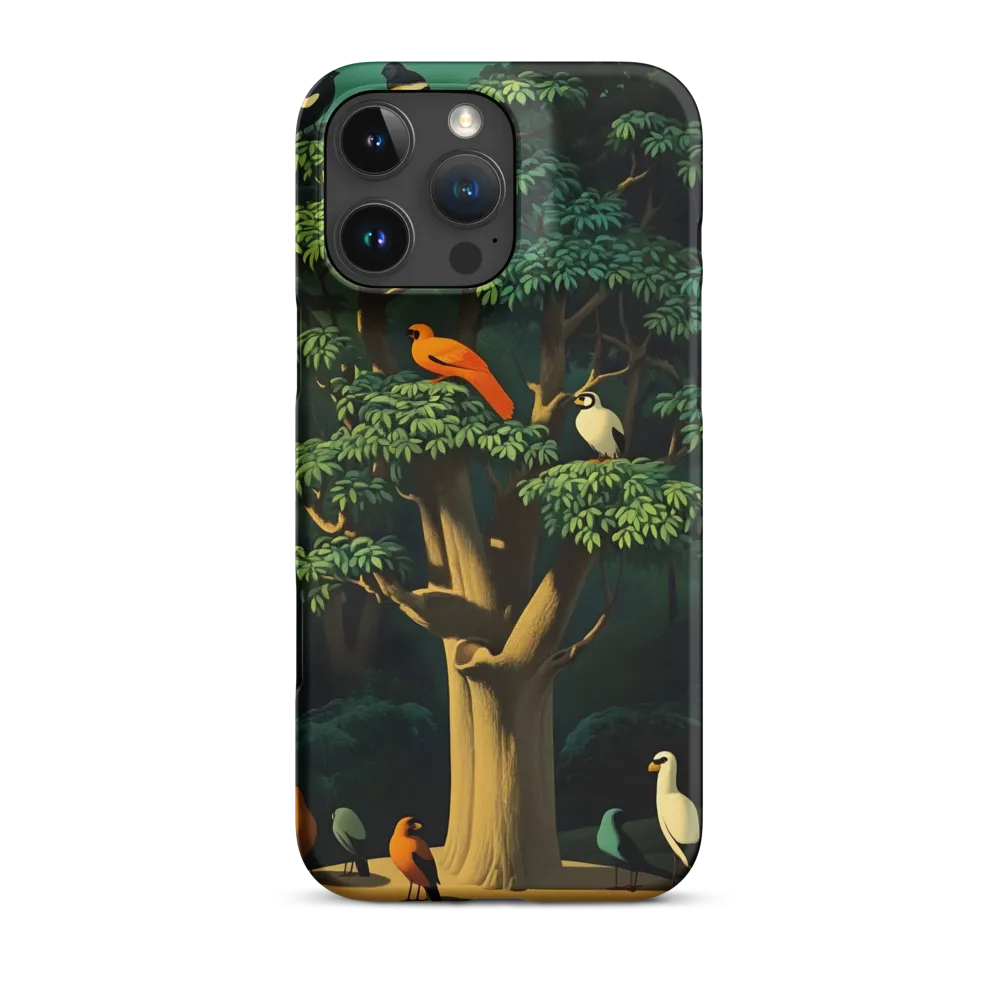 Harmony in Color: A Surreal Bird Symphony