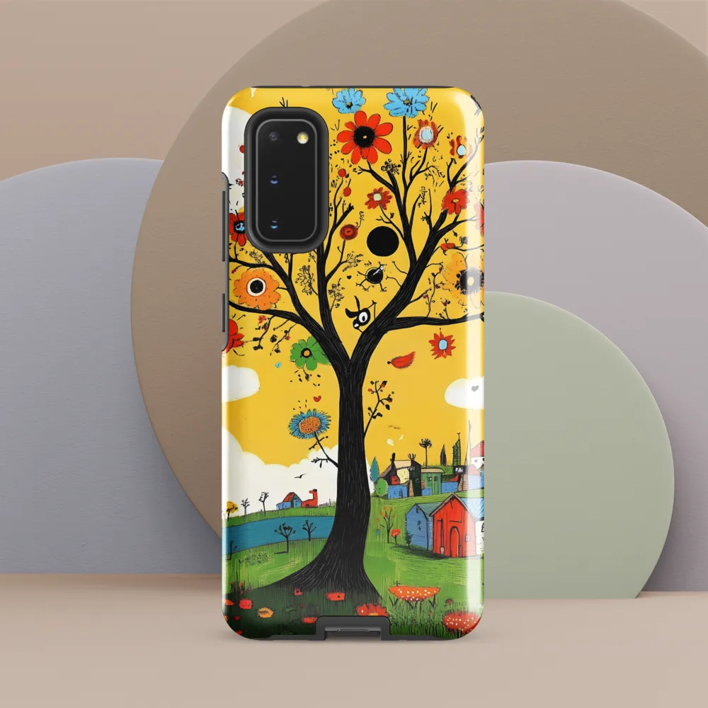 Whimsical Blooms of Life | Phone Case |  S20 | Tough Case | Glossy