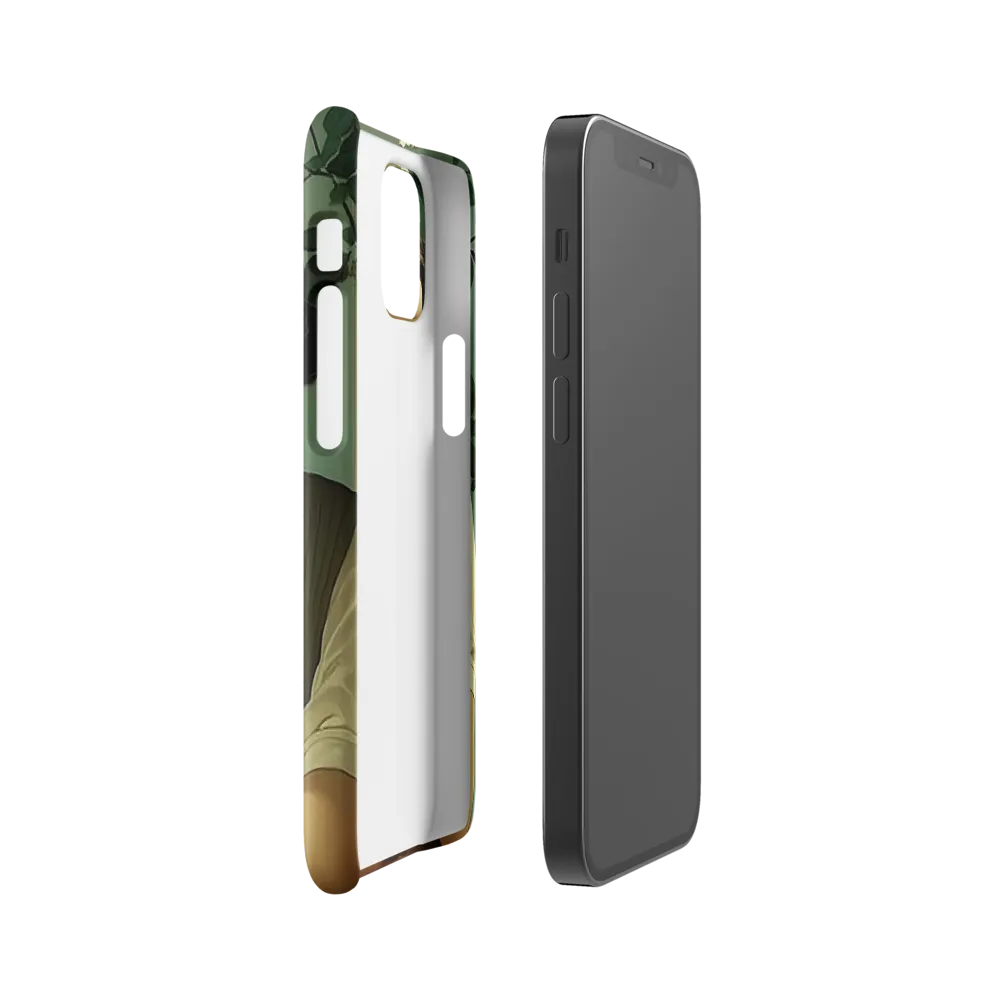 Whispers of Serenity | Phone Case |  12 Mini | Snap Case | Glossy