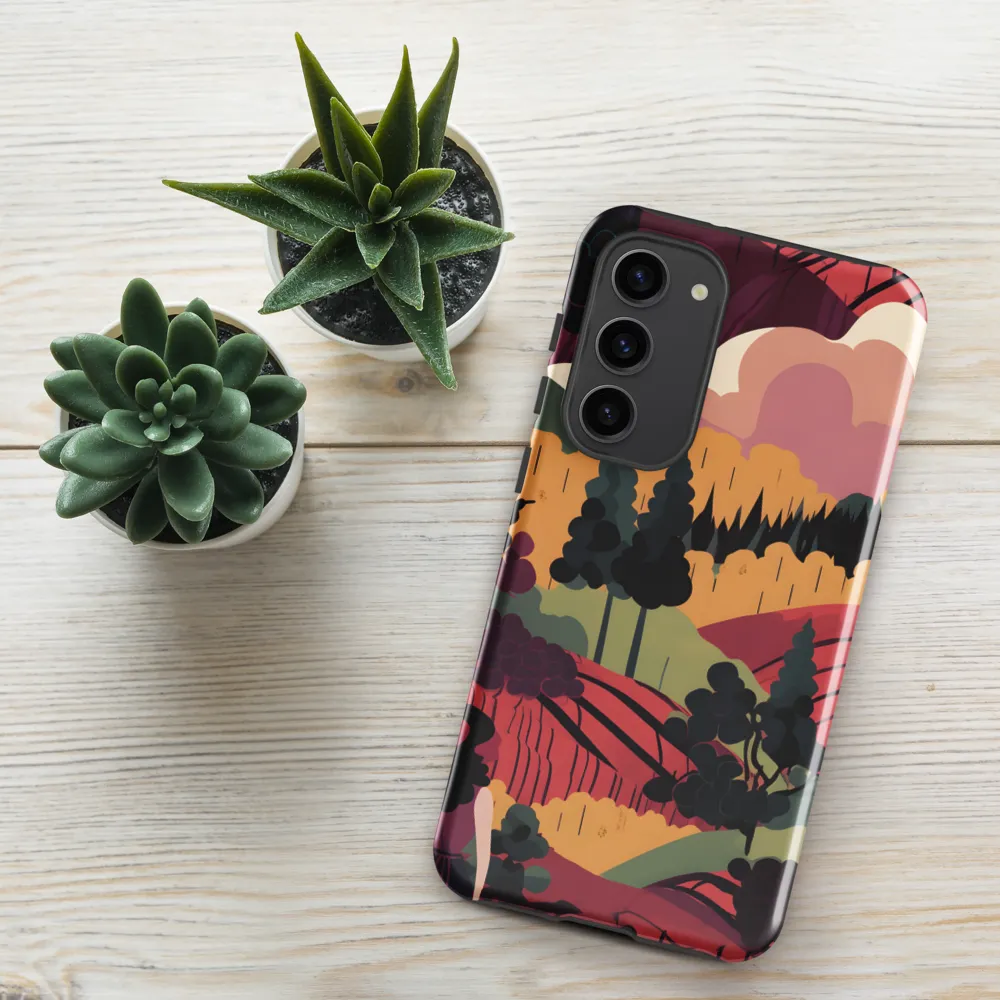 Harmonious Landscapes | Phone Case |  S23 Plus | Tough Case | Glossy