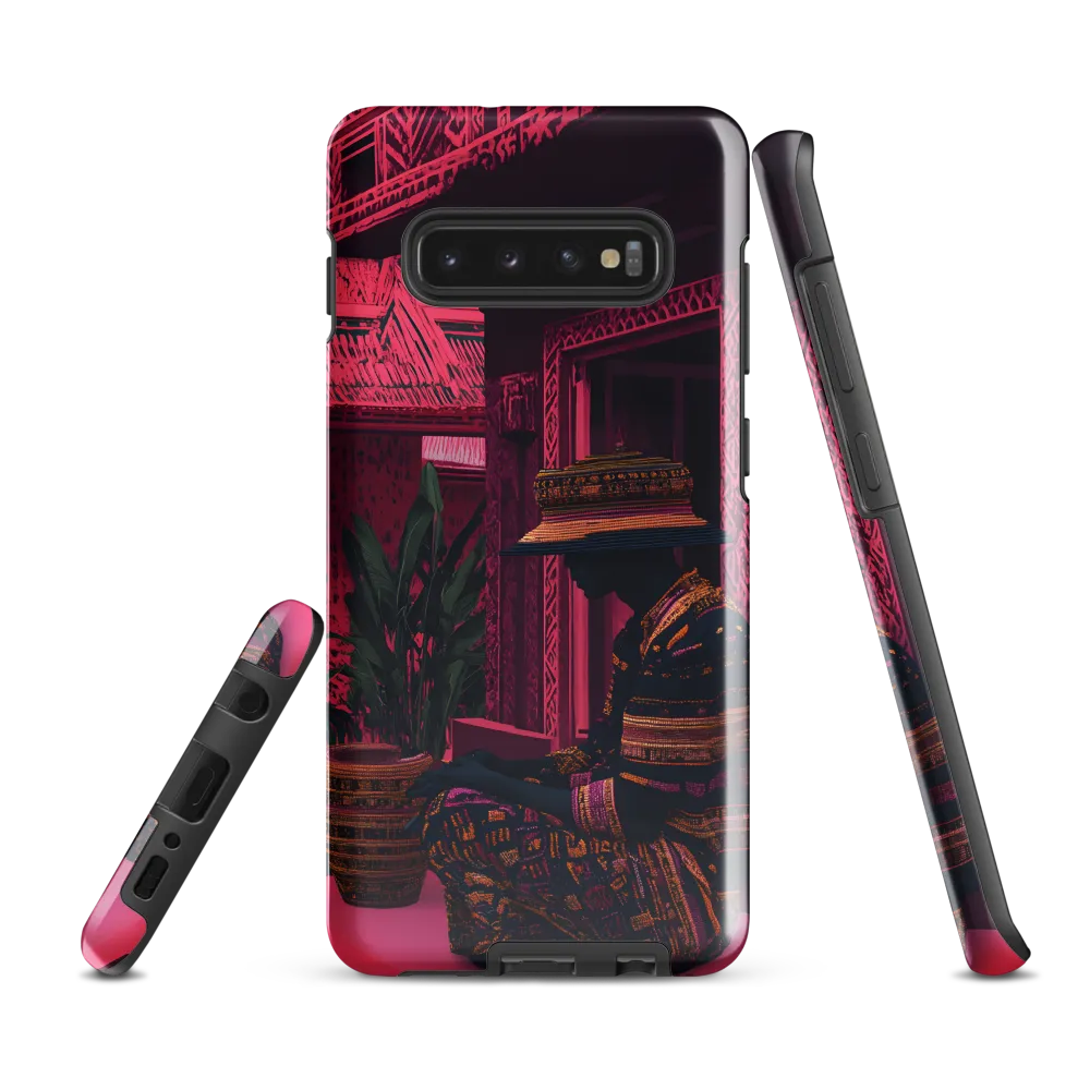 Harmony in Pink: A Cultural Reflection | Phone Case |  S10 Plus | Tough Case | Glossy