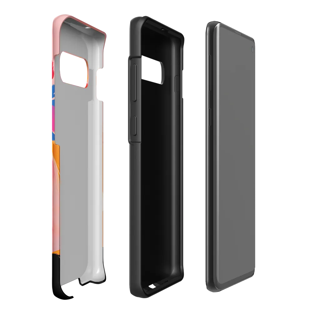 Floral Serenity | Phone Case |  S10 Plus | Tough Case | Matte