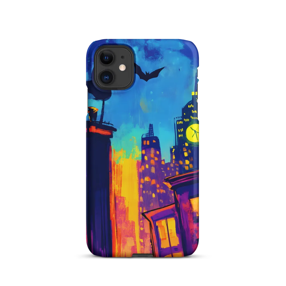Urban Twilight: The Watchful Owl