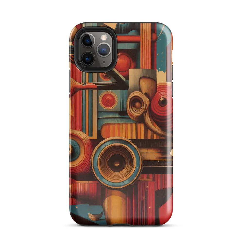 Geometric Symphony | Phone Case |  11 Pro Max | Tough Case | Glossy