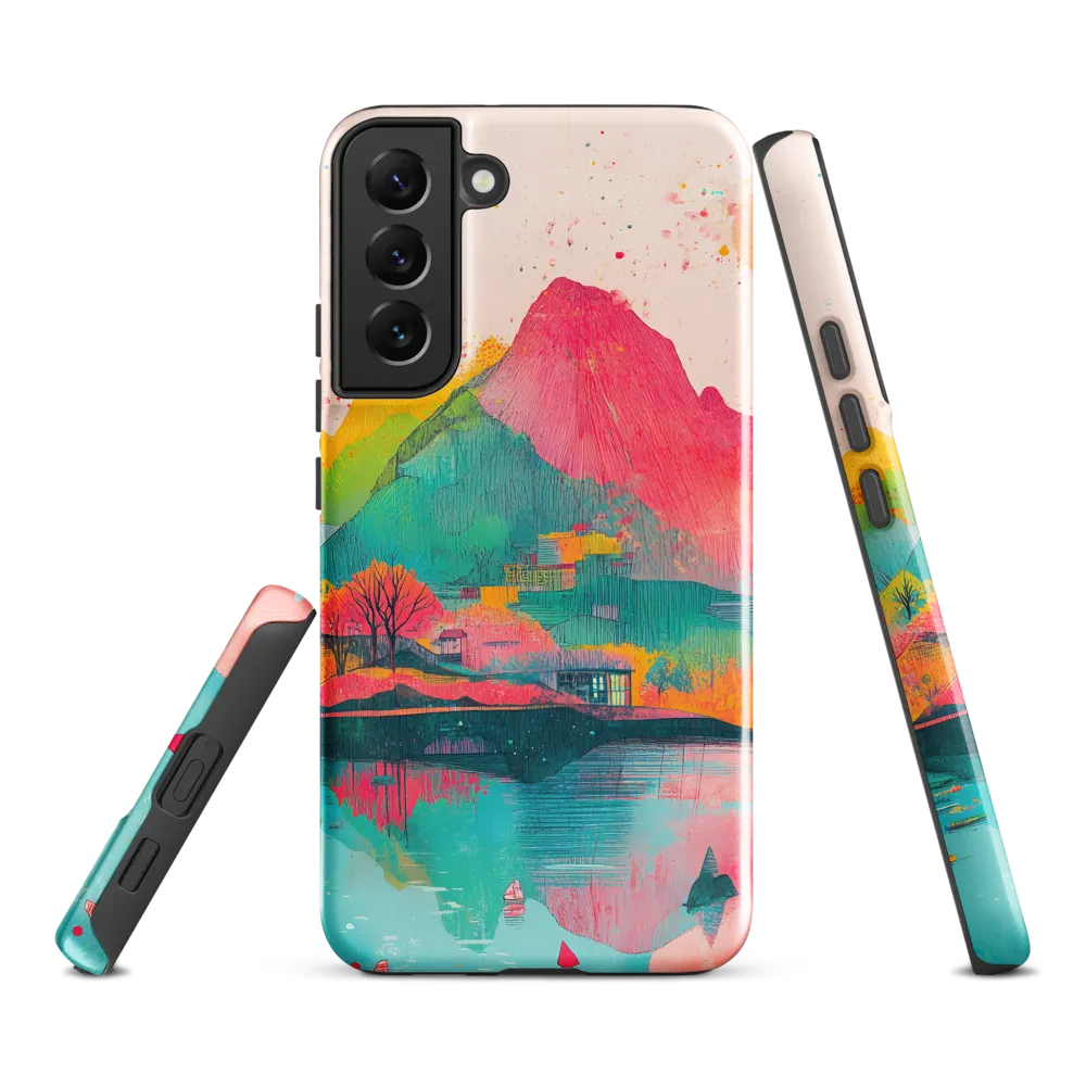 Vibrant Serenity: A Surreal Landscape