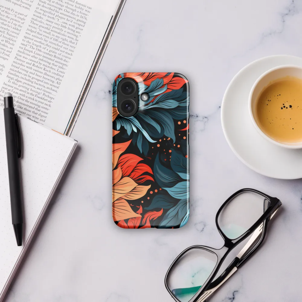 Floral Symphony in Color | Phone Case |  16 | Snap Case | Glossy