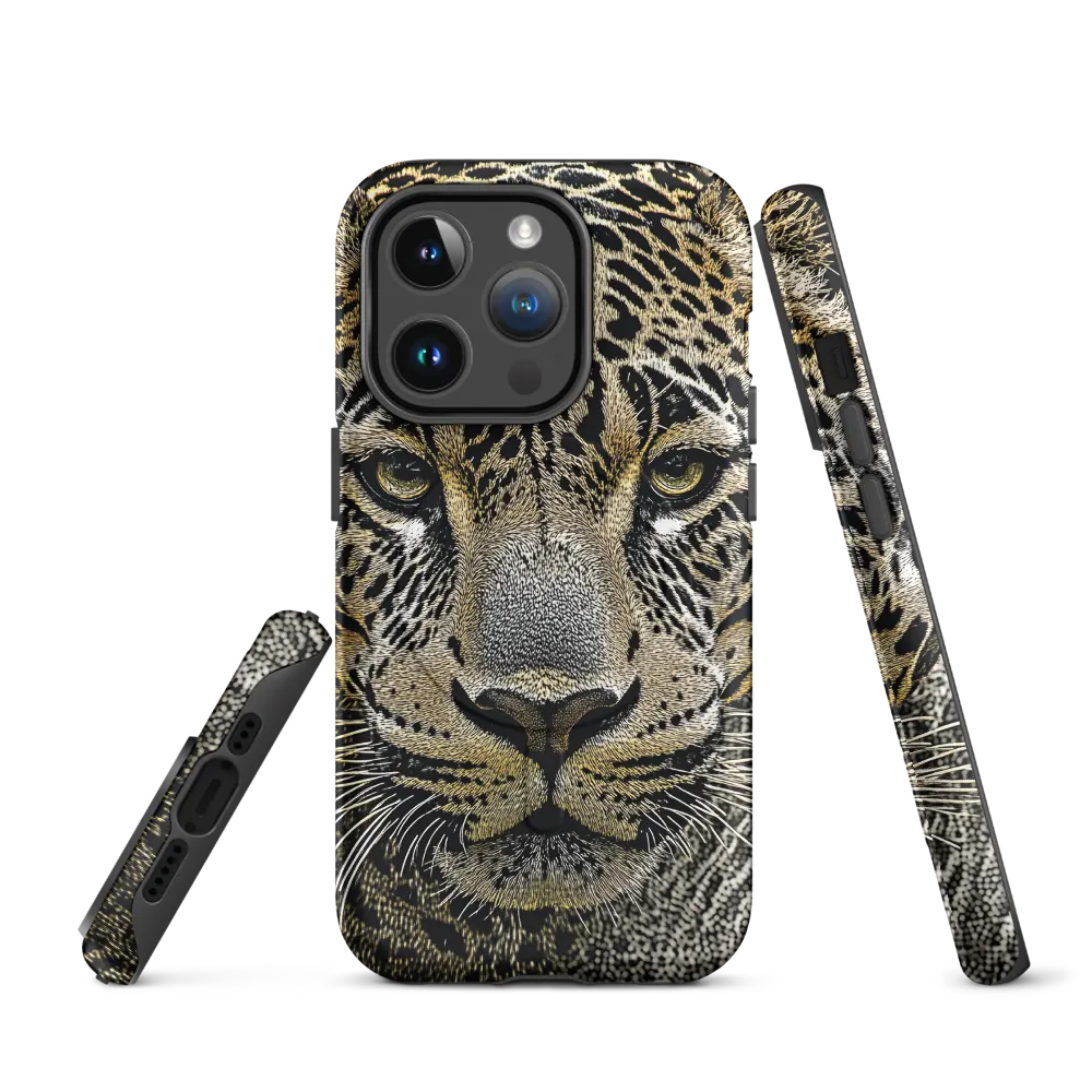 The Majestic Gaze: Portrait of a Leopard