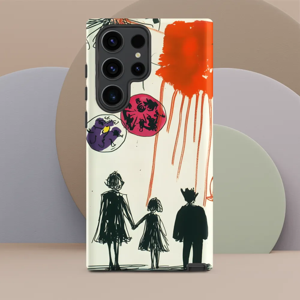 Embrace of Togetherness | Phone Case |  S23 Ultra | Tough Case | Matte