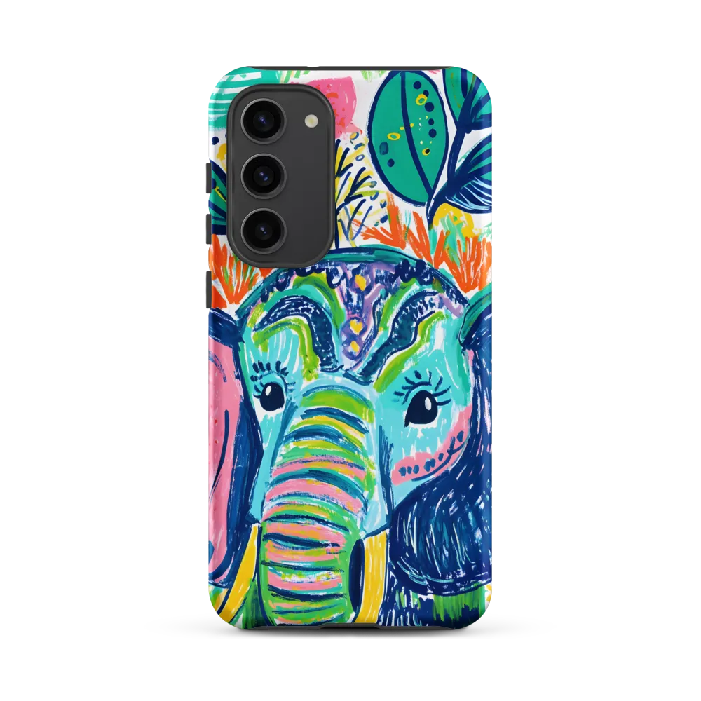 Whimsical Elephant Portrait