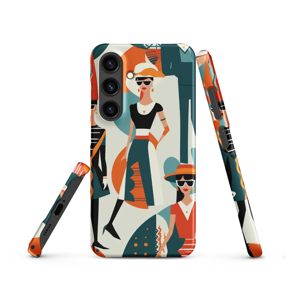 Chic Figures in Pop Art