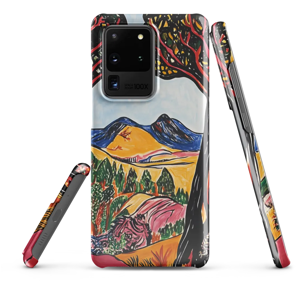 Vibrant Nature's Embrace | Phone Case |  S20 Ultra | Snap Case | Glossy