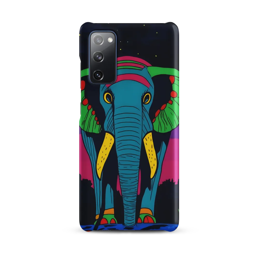 Whimsical Majesty: The Vibrant Elephant