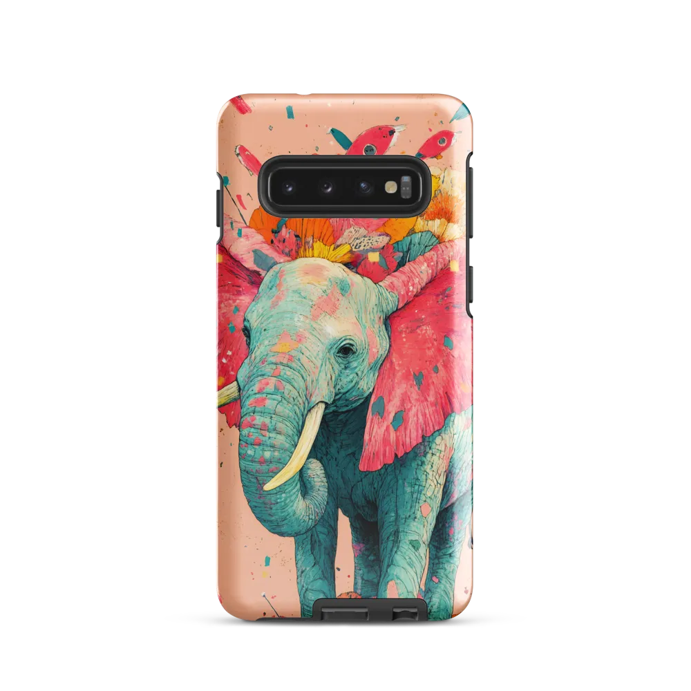 Whimsical Elegance: The Floral Elephant