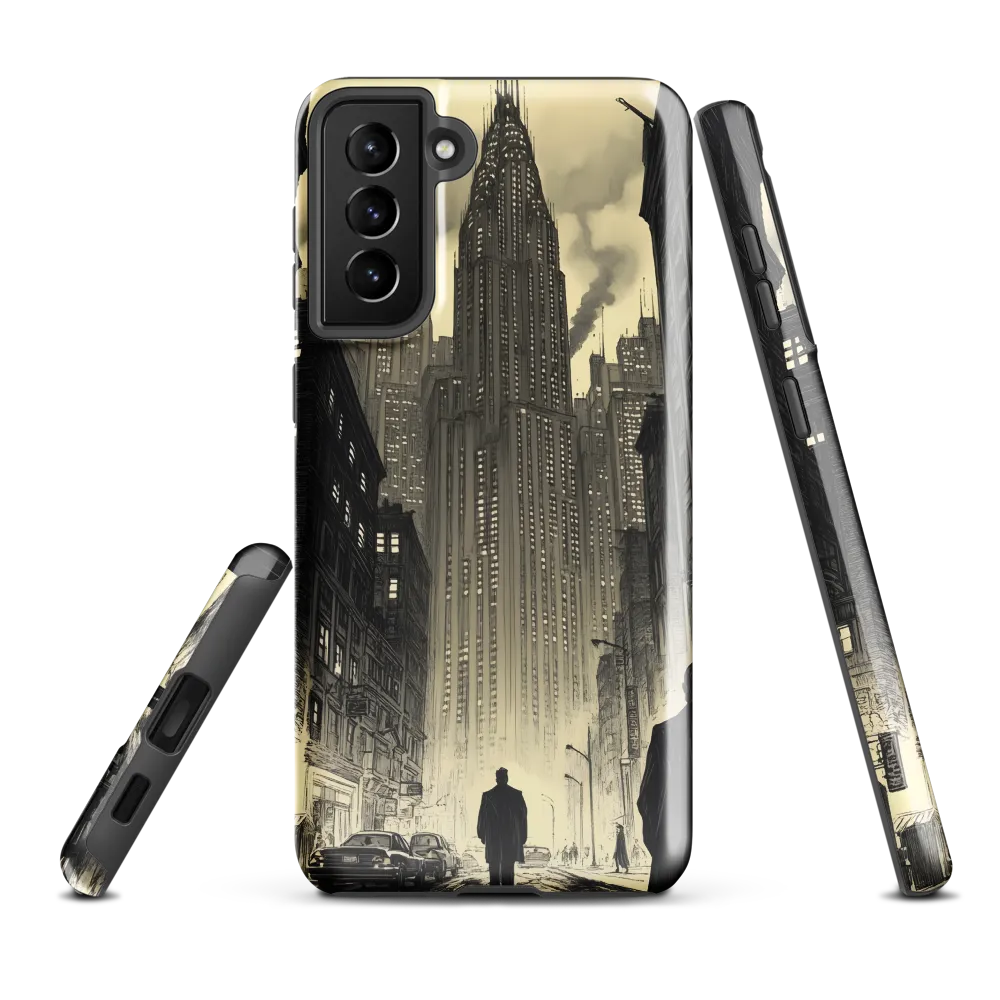 Echoes of the City | Phone Case |  S21 Plus | Tough Case | Glossy