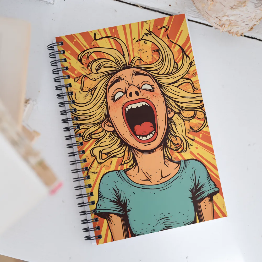 Unleashed Frustration | Spiral Notebook