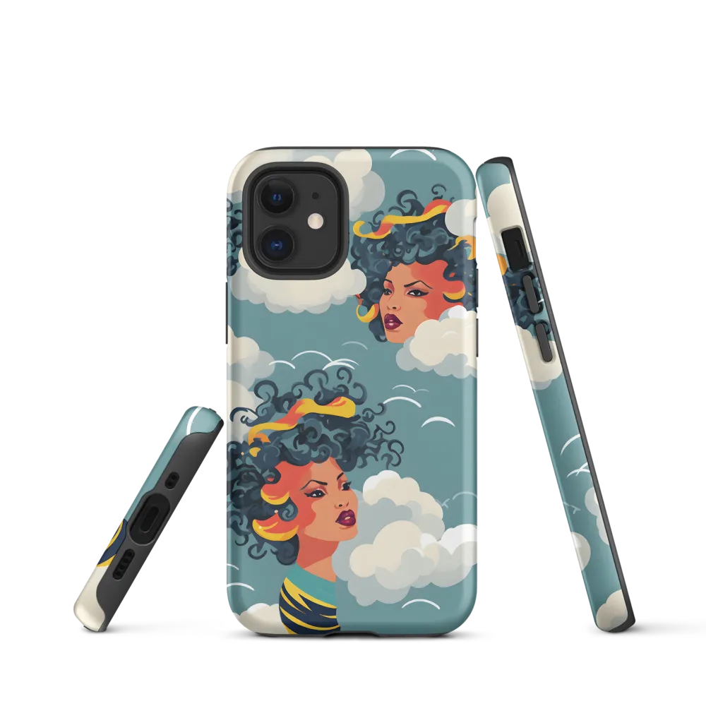 Whimsical Dreams in the Sky | Phone Case |  12 mini | Tough Case | Matte
