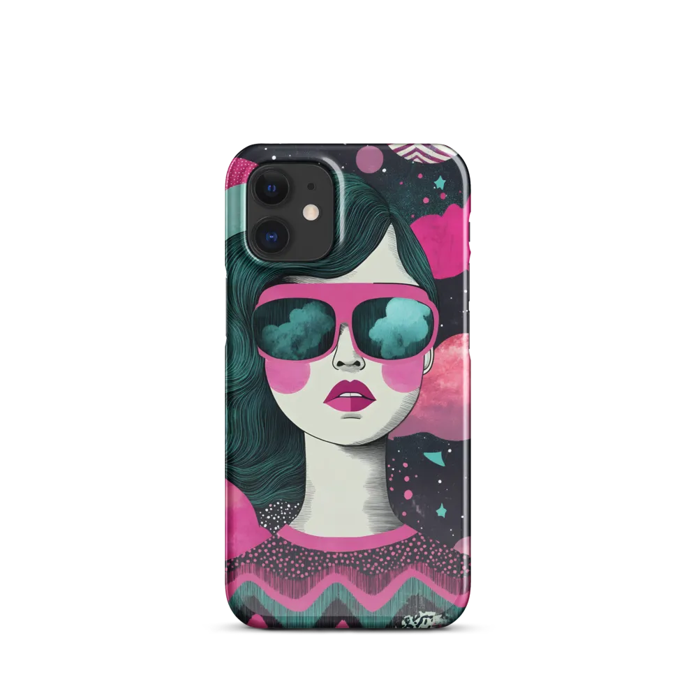Chic Dreams: A Pop Art Portrait | Phone Case |  12 Mini | Snap Case | Glossy