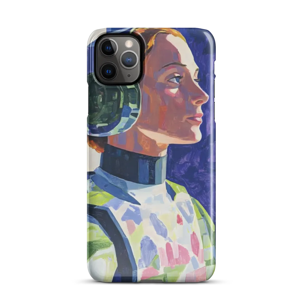 Beyond the Stars: A Contemplative Astronaut | Phone Case |  11 Pro Max | Snap Case | Glossy