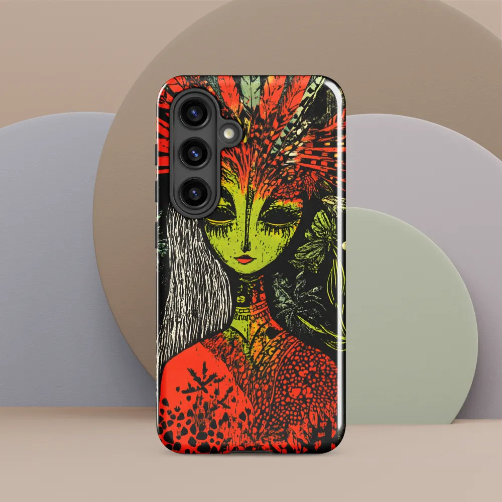 Mystical Flora: A Surreal Portrait