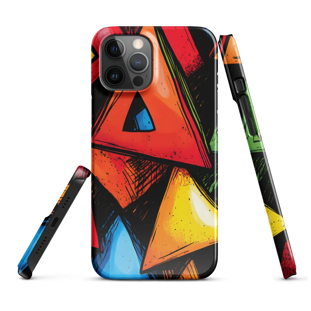 Vibrant Triangles in Abstract Harmony