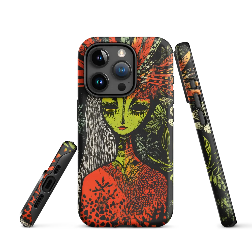 Mystical Flora: A Surreal Portrait