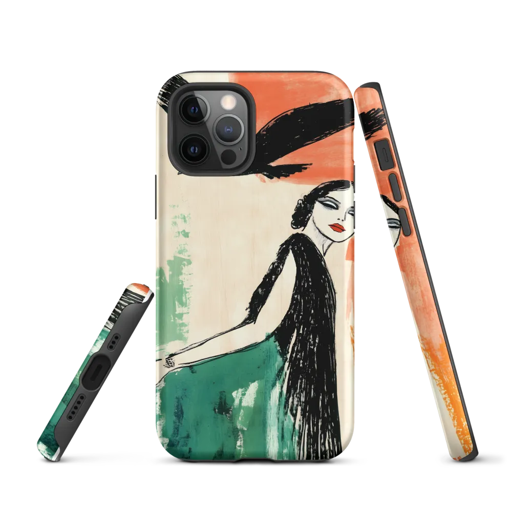 Elegance in Flight | Phone Case |  12 Pro | Tough Case | Matte