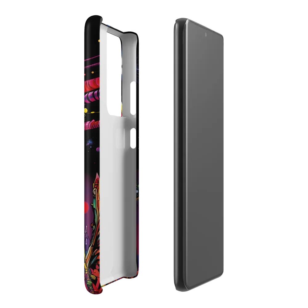 Cosmic Alien Odyssey | Phone Case |  S21 Ultra | Snap Case | Matte