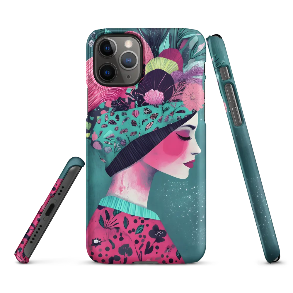 Whimsical Floral Portrait