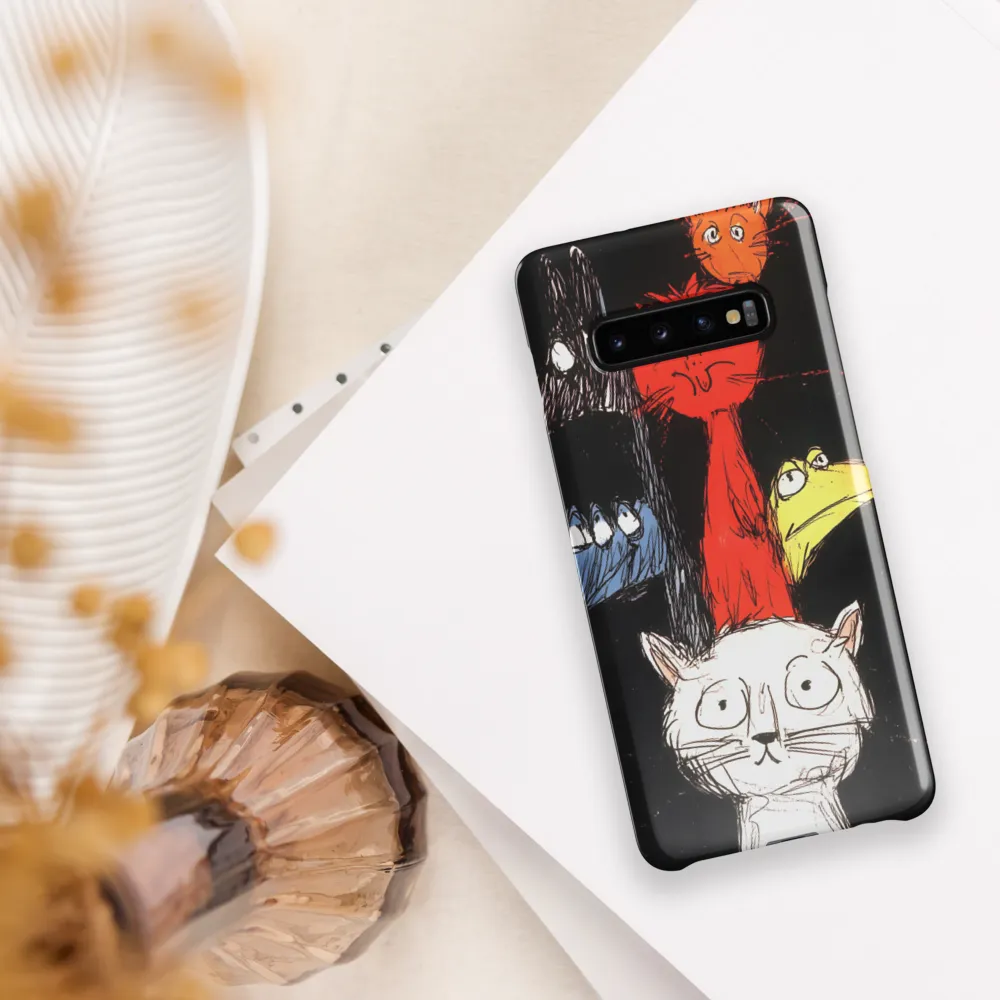 Whimsical Menagerie | Phone Case |  S10 Plus | Snap Case | Glossy