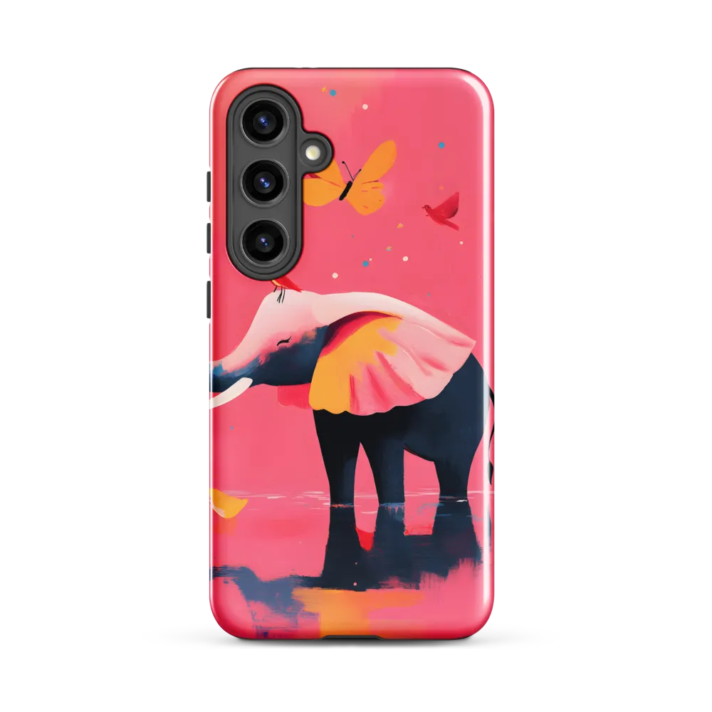 Whimsical Serenity: The Playful Elephant