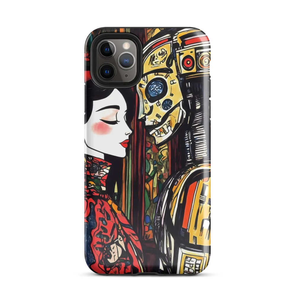 The Dance of Humanity and Technology | Phone Case |  11 Pro Max | Tough Case | Glossy