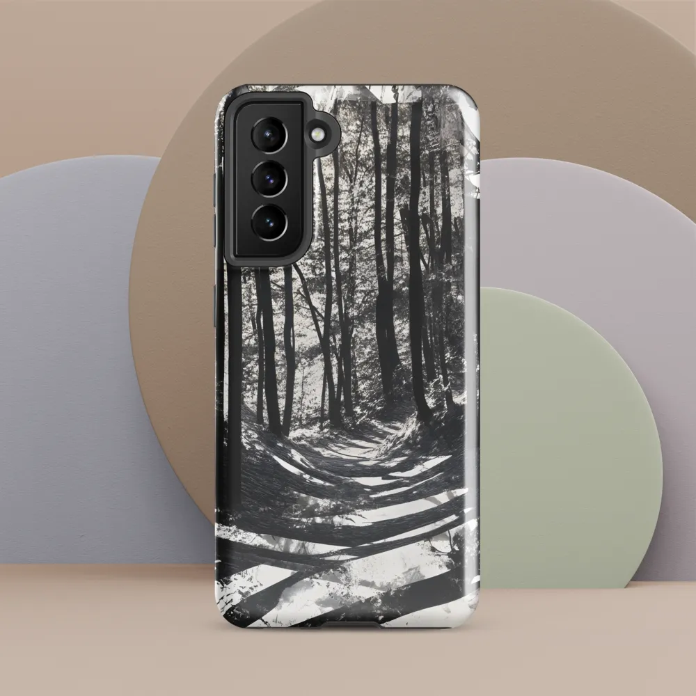 Pathway Through Shadows | Phone Case |  S21 | Tough Case | Glossy