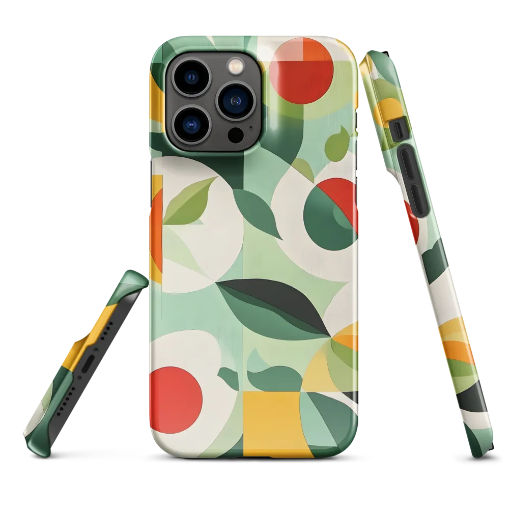 Harmony in Shapes: A Playful Abstract Design