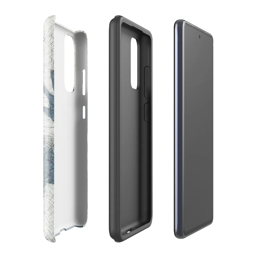 Breaking Free: An Expression of Anguish | Phone Case |  S20 FE | Tough Case | Glossy