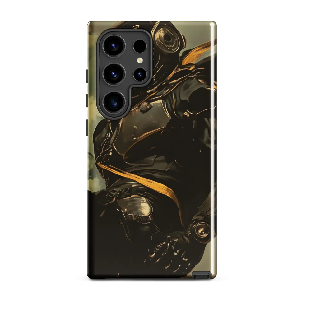 Ethereal Explorer: The Enigmatic Astronaut | Phone Case |  S24 Ultra | Tough Case | Glossy