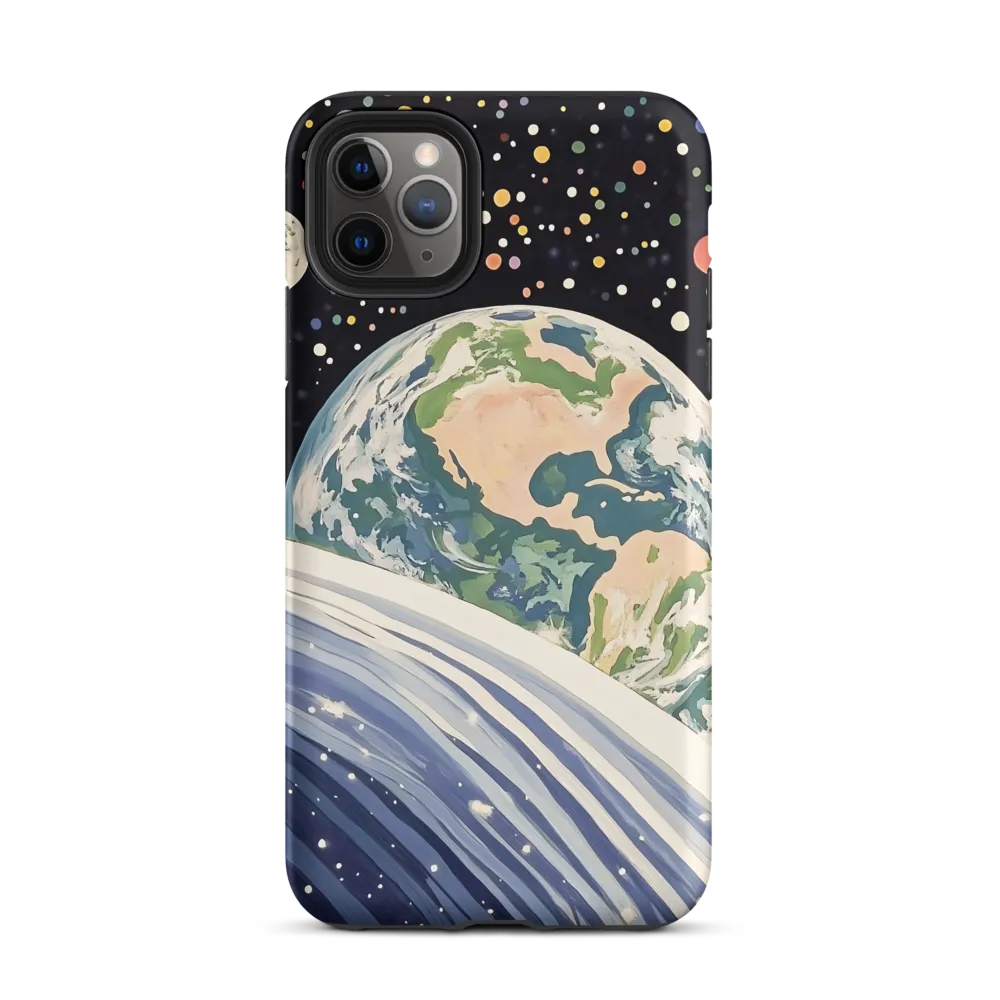Celestial View: A Surreal Journey Through Space