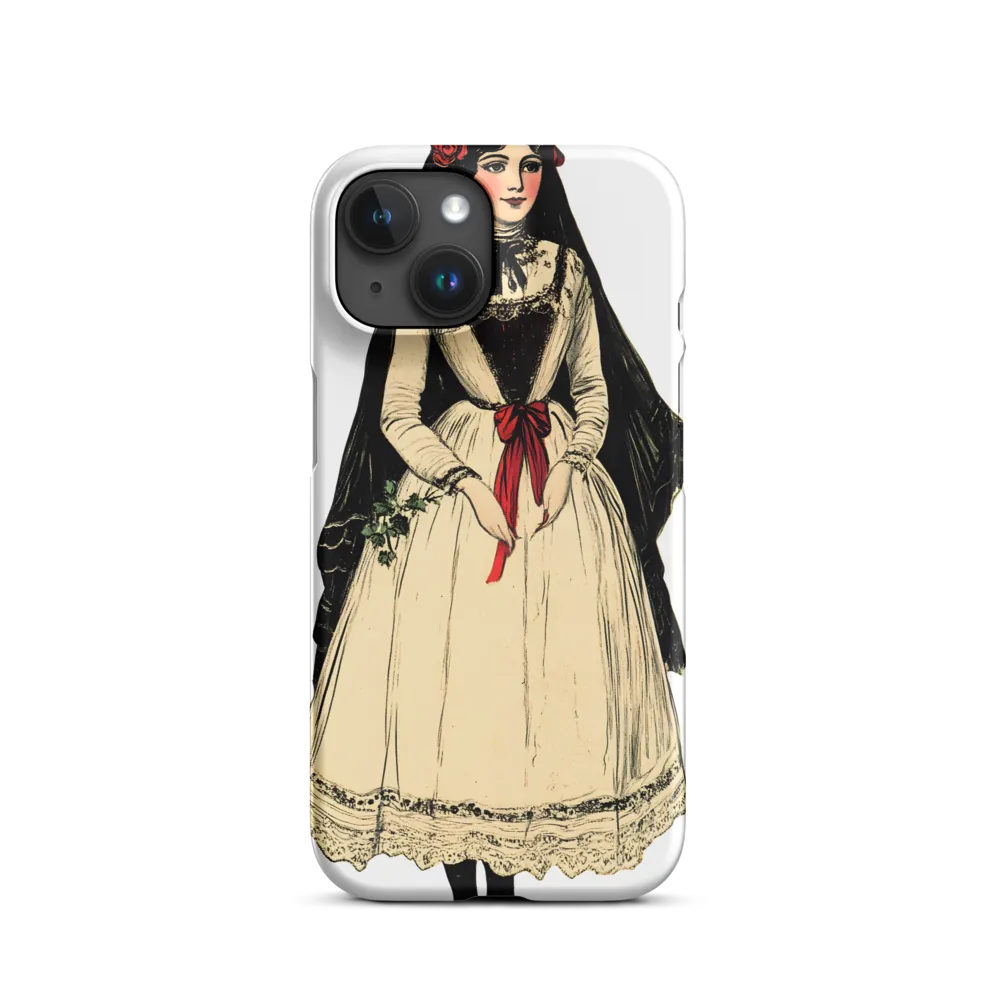 Elegance in Tradition: A Folk Portrait