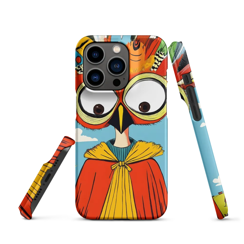 A Whimsical Encounter: The Owl-Human Fusion