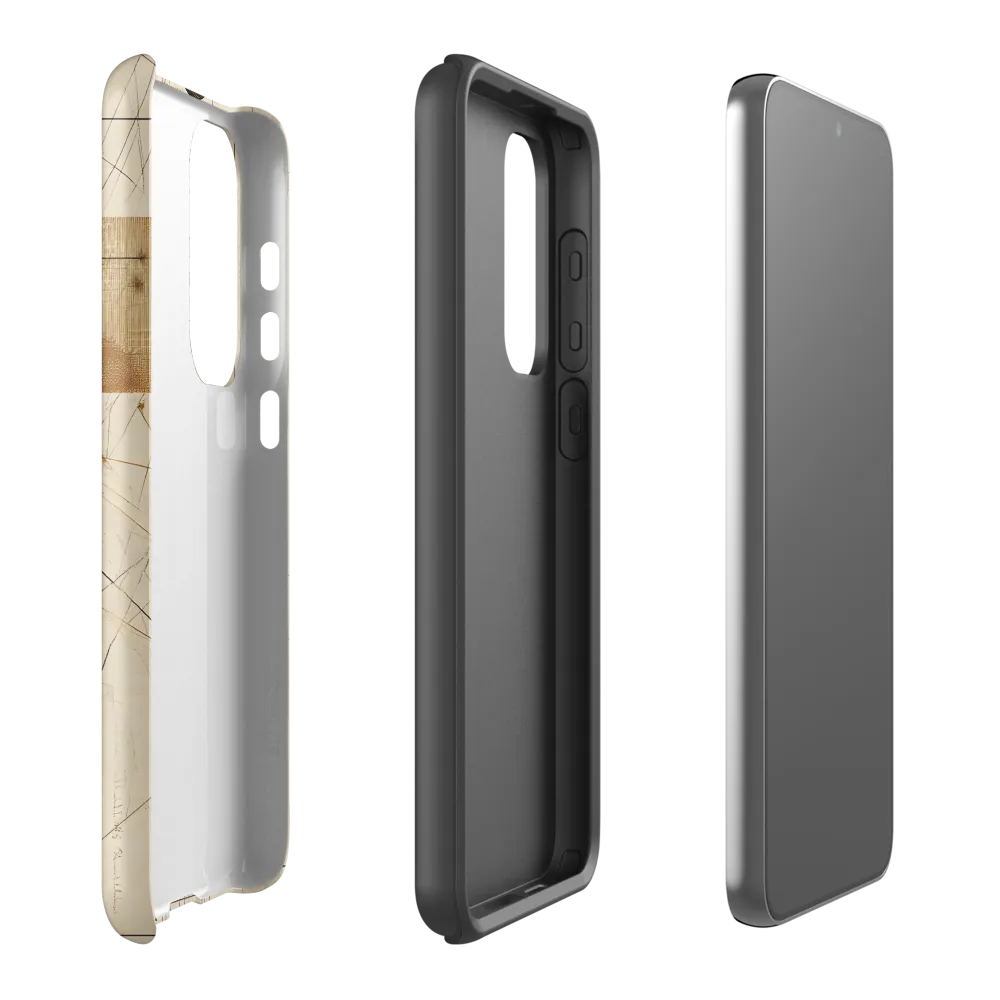 Elegance in Lines | Phone Case |  S23 Plus | Tough Case | Matte