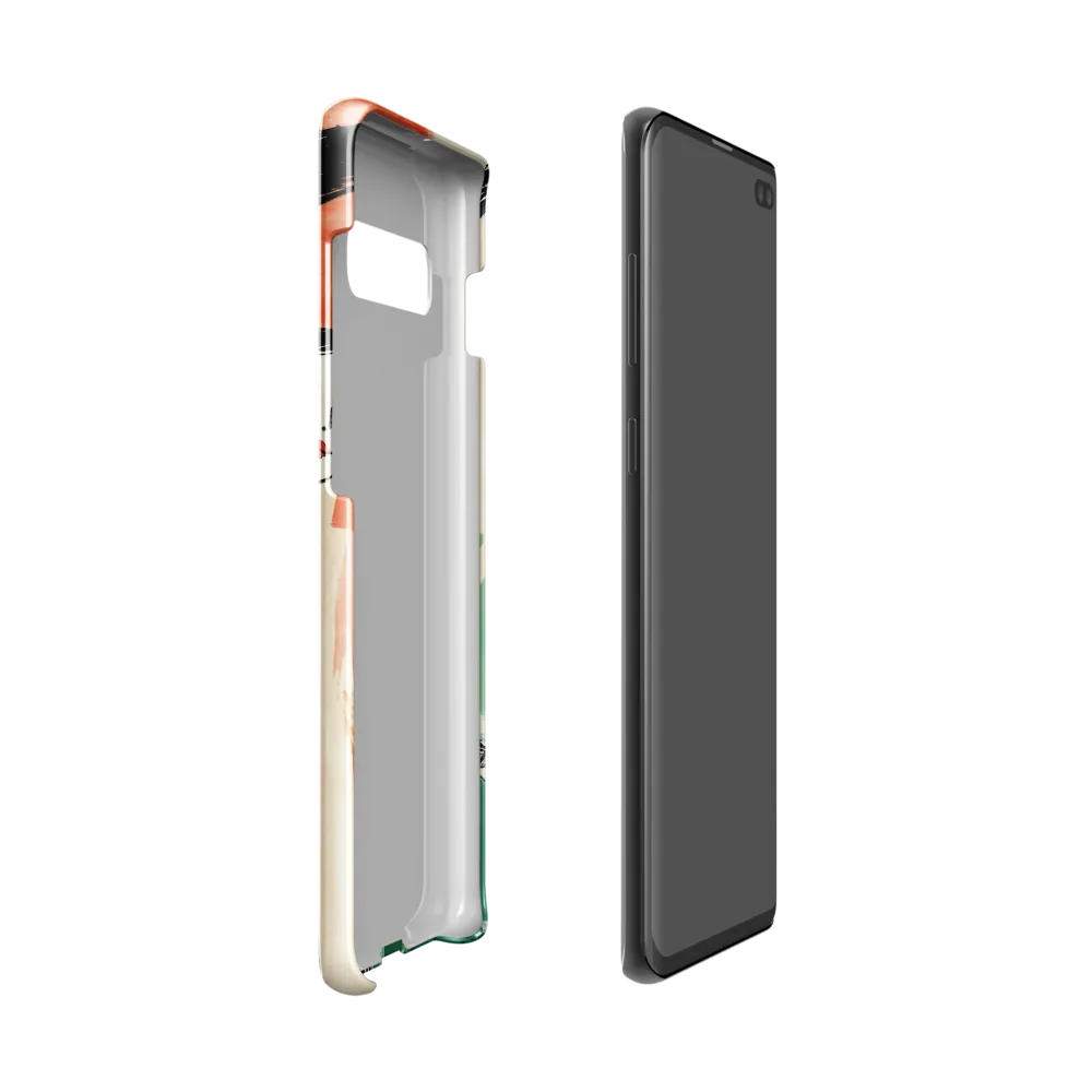 Elegance in Flight | Phone Case |  S10 | Snap Case | Glossy