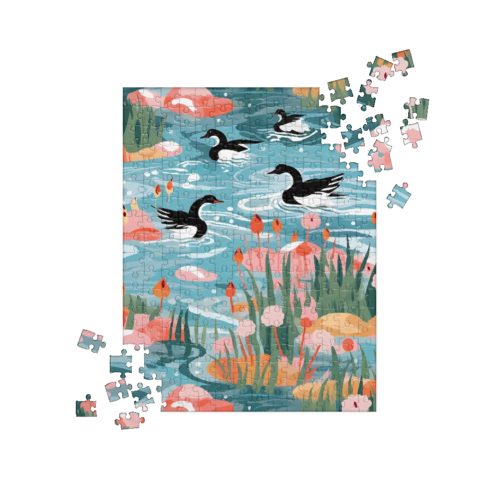 Serenity in Aquatic Harmony