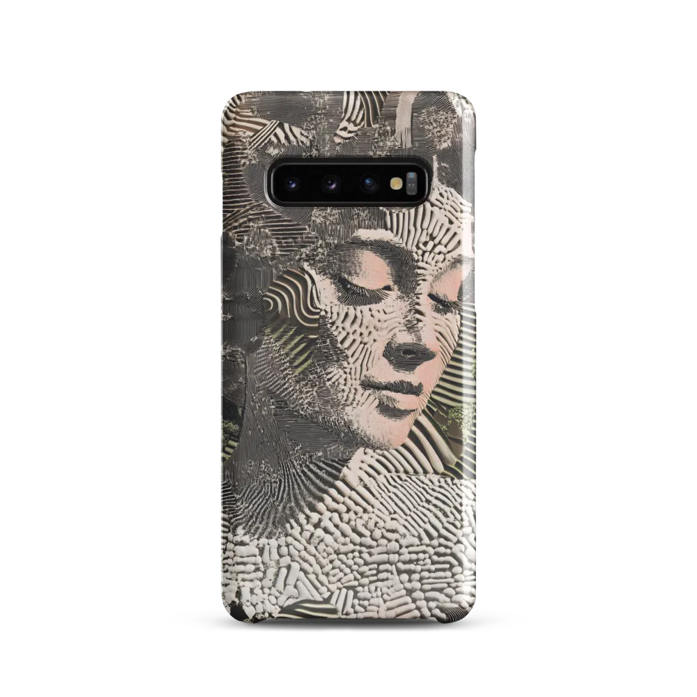 Ethereal Blend of Nature and Humanity | Phone Case |  S10 | Snap Case | Glossy