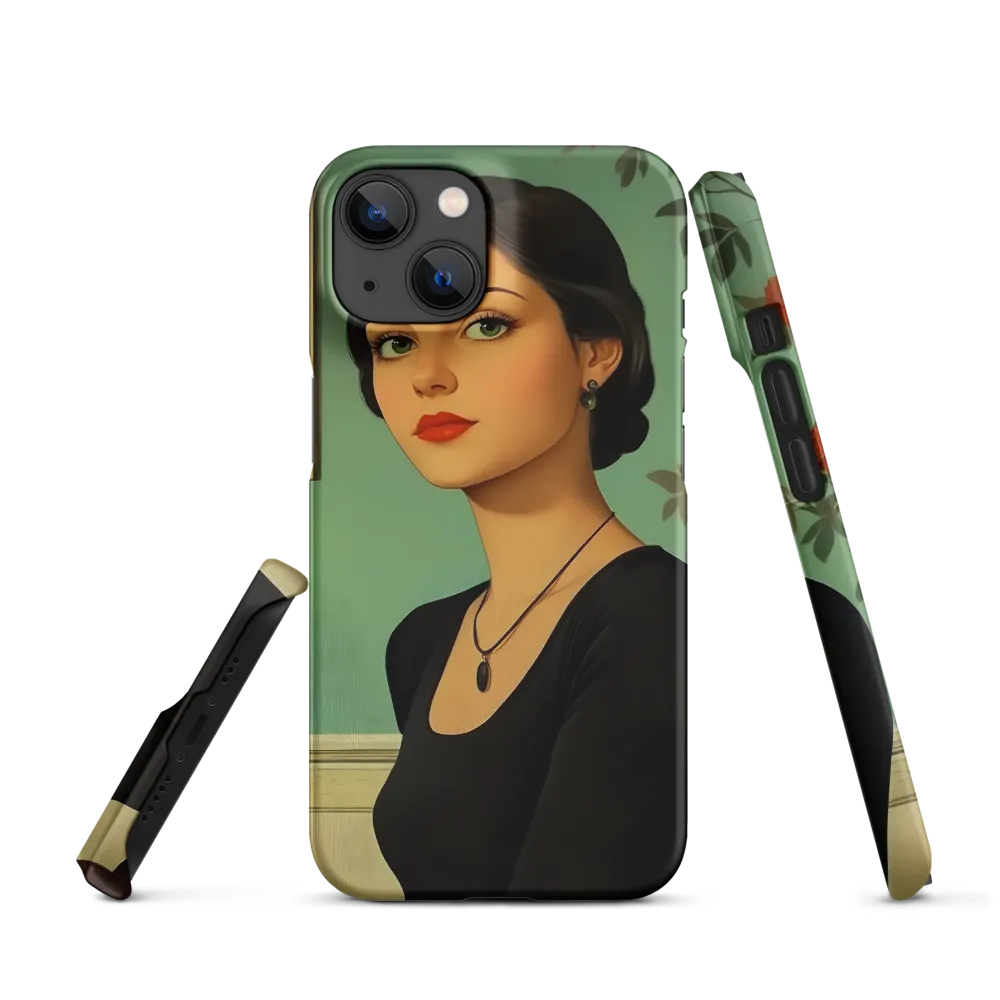 Serenity in Green | Phone Case |  14 | Snap Case | Matte