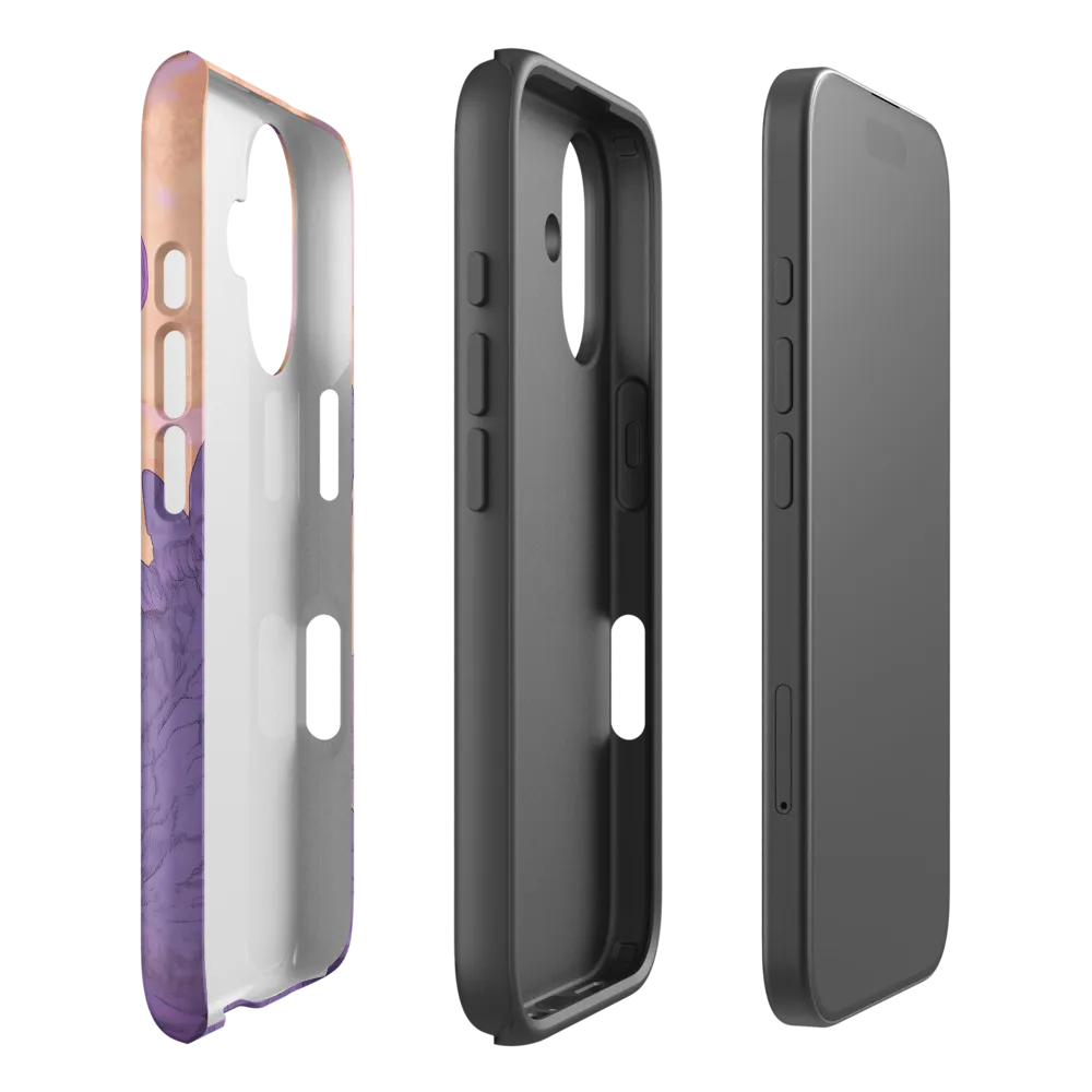 Elevated Serenity in a Futuristic Realm | Phone Case |  16 | Tough Case | Matte