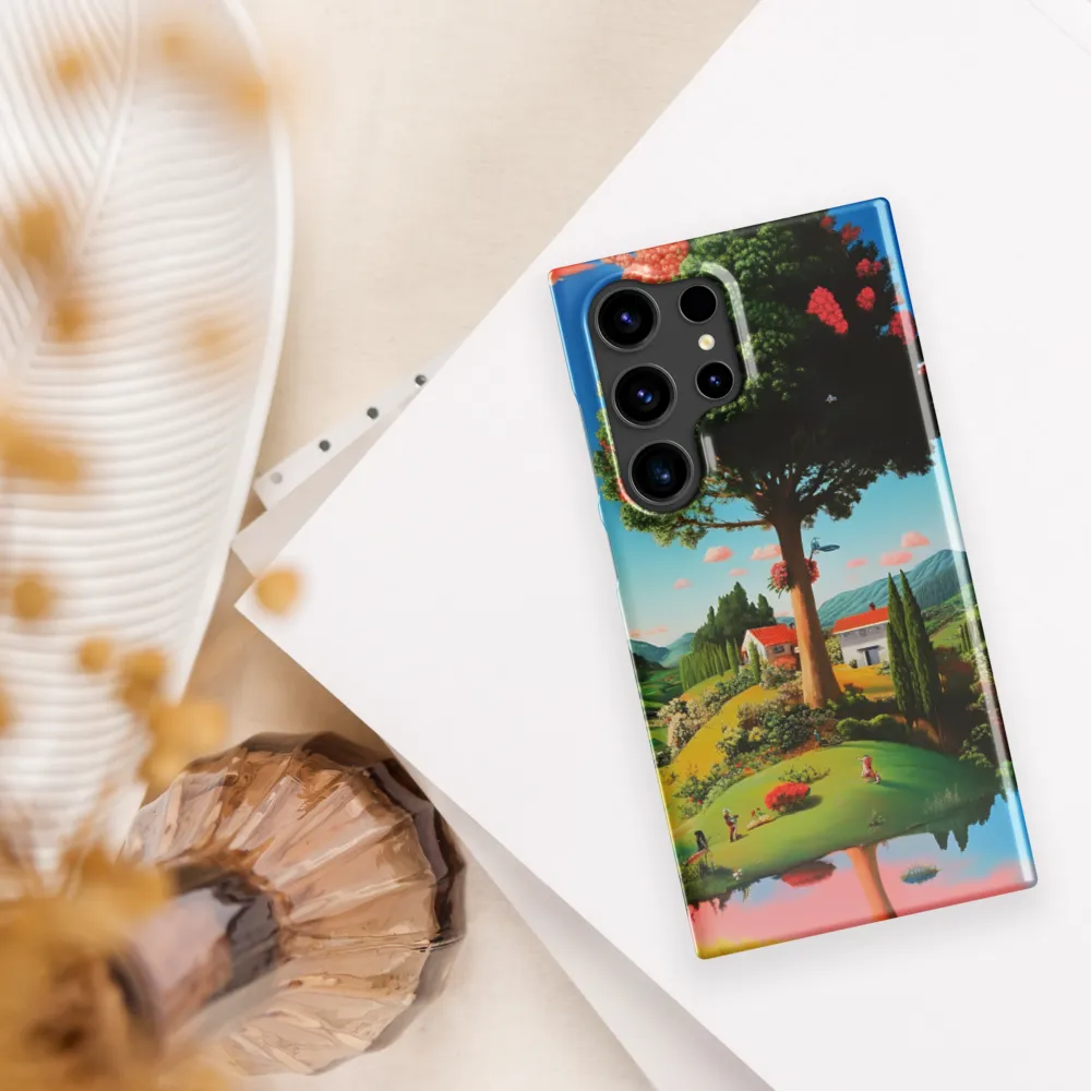 Whimsical Harmony of Nature | Phone Case |  S24 Ultra | Snap Case | Glossy