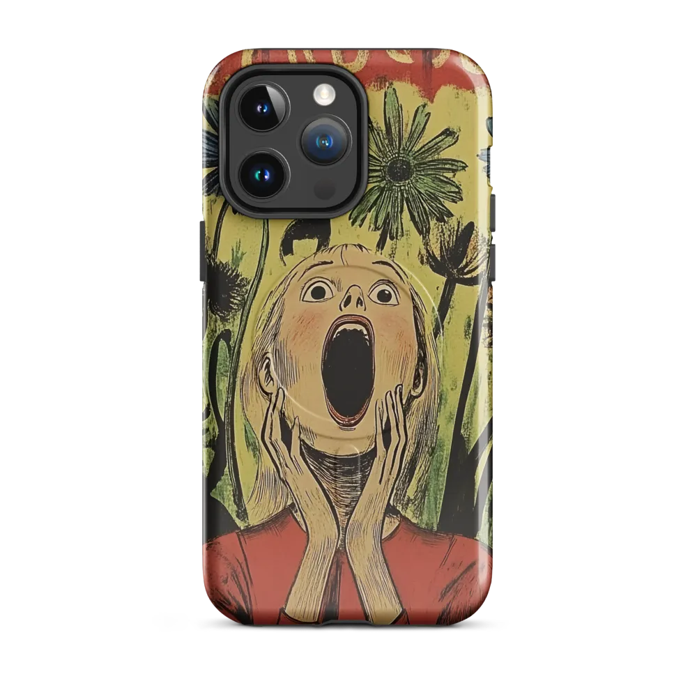 The Echo of Panic | Phone Case |  14 Pro Max | MagSafe® Tough Case | Glossy