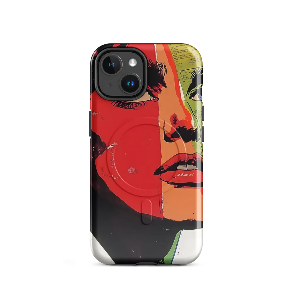 Vibrant Expressions: A Pop Art Portrait