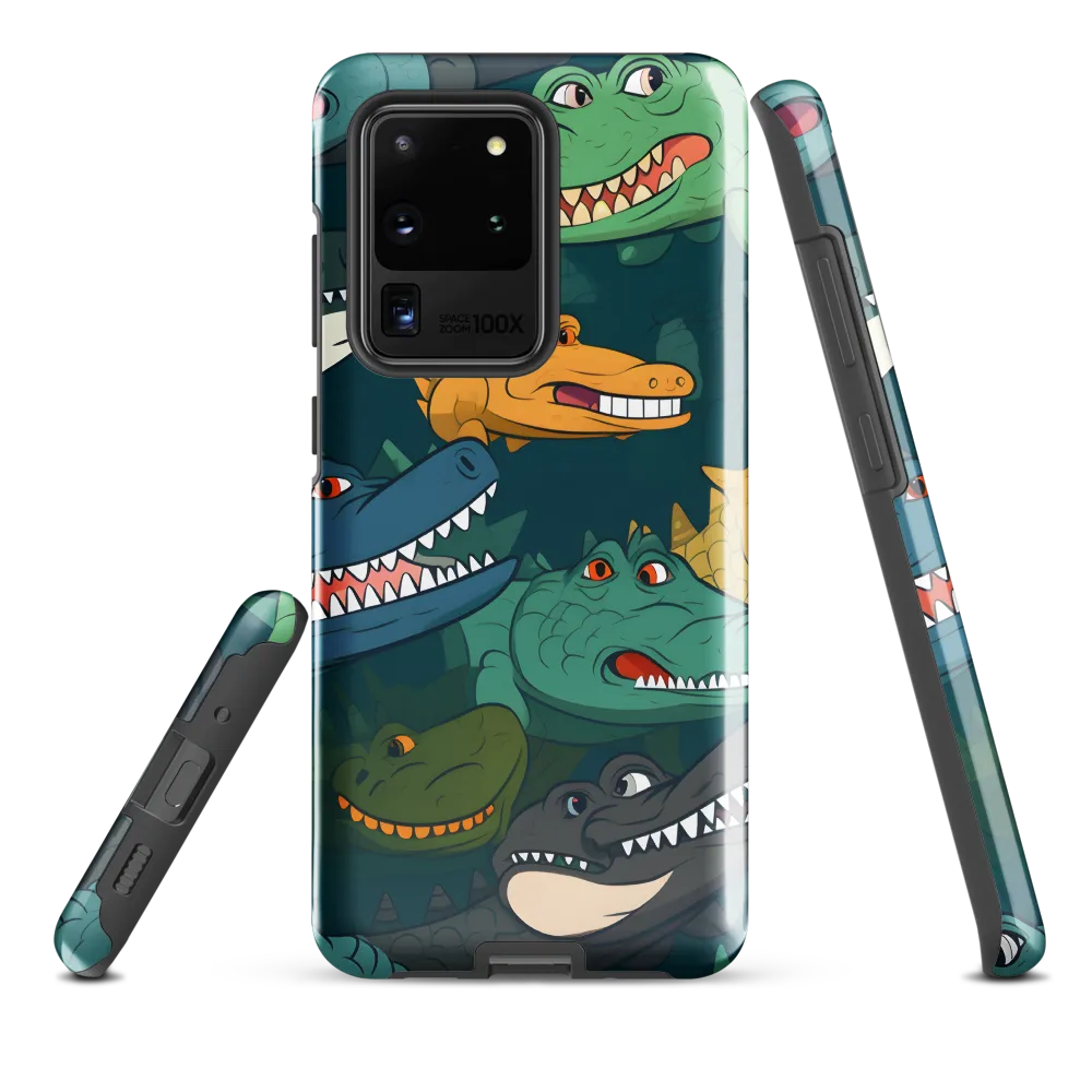 Cheerful Crocodilian Parade