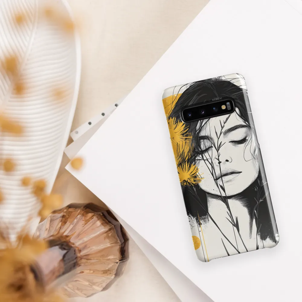 Whispers of Serenity | Phone Case |  S10 | Snap Case | Glossy
