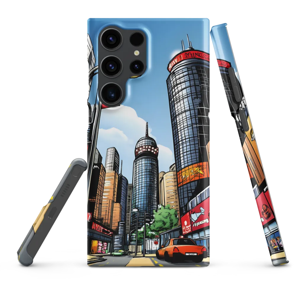Urban Pulse: A Comic Cityscape